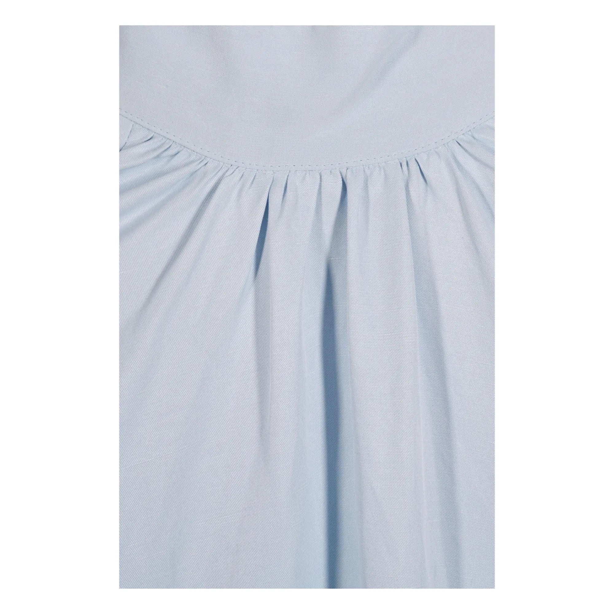 Maria de la Orden - Bosco Recycled Fiber Blouse | Light Blue