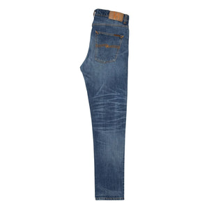Nudie Jeans - Ollie Life Tracks Solid Jean | Dark Blue