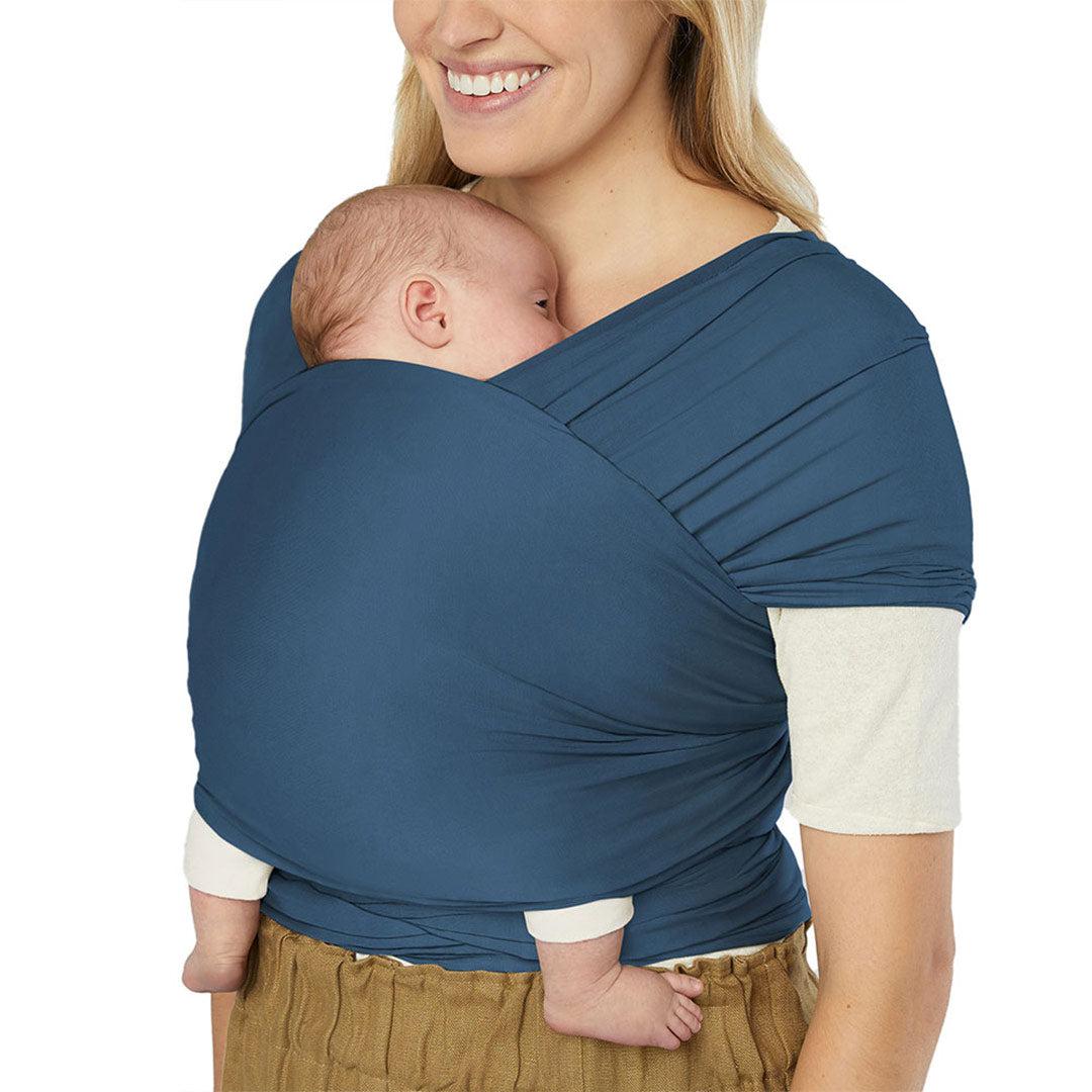 Ergobaby Aura Baby Wrap - Twilight Navy-Baby Carriers-Twilight Navy- | Natural Baby Shower