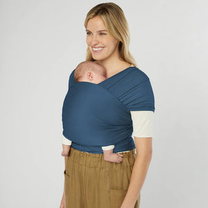 Ergobaby Aura Baby Wrap - Twilight Navy-Baby Carriers-Twilight Navy- | Natural Baby Shower