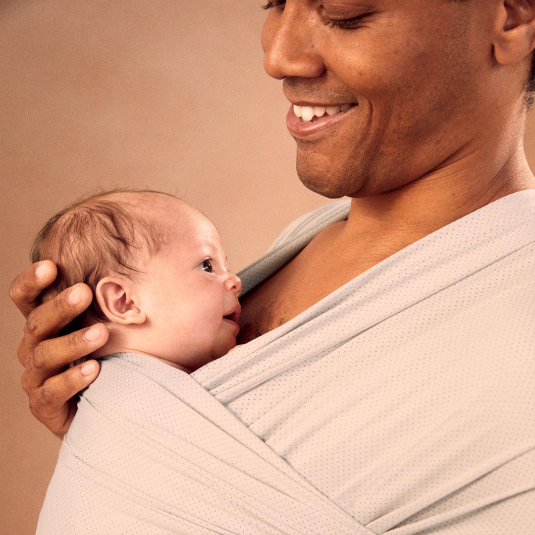 Ergobaby Aura Mesh Baby Wrap - Soft Grey Mesh-Baby Carriers-Soft Grey Mesh- | Natural Baby Shower