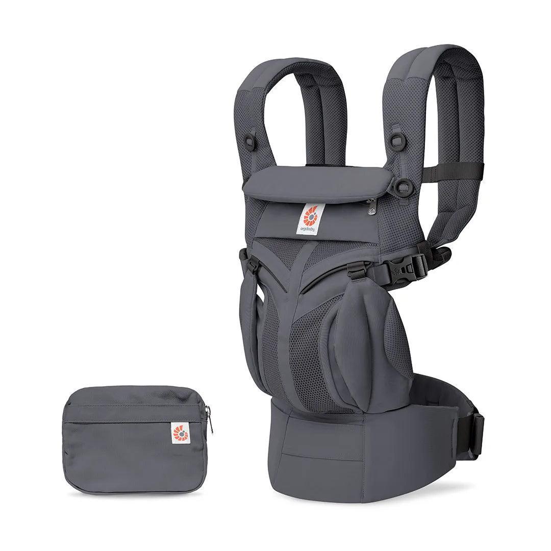 Ergobaby Omni Classic Mesh Baby Carrier - Charcoal Grey-Baby Carriers-Charcoal Grey-One Size | Natural Baby Shower
