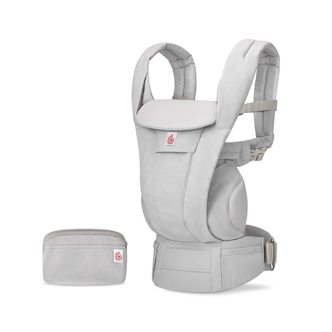 Ergobaby Omni Deluxe Cotton - Pearl Grey-Baby Carriers-Pearl Grey- | Natural Baby Shower