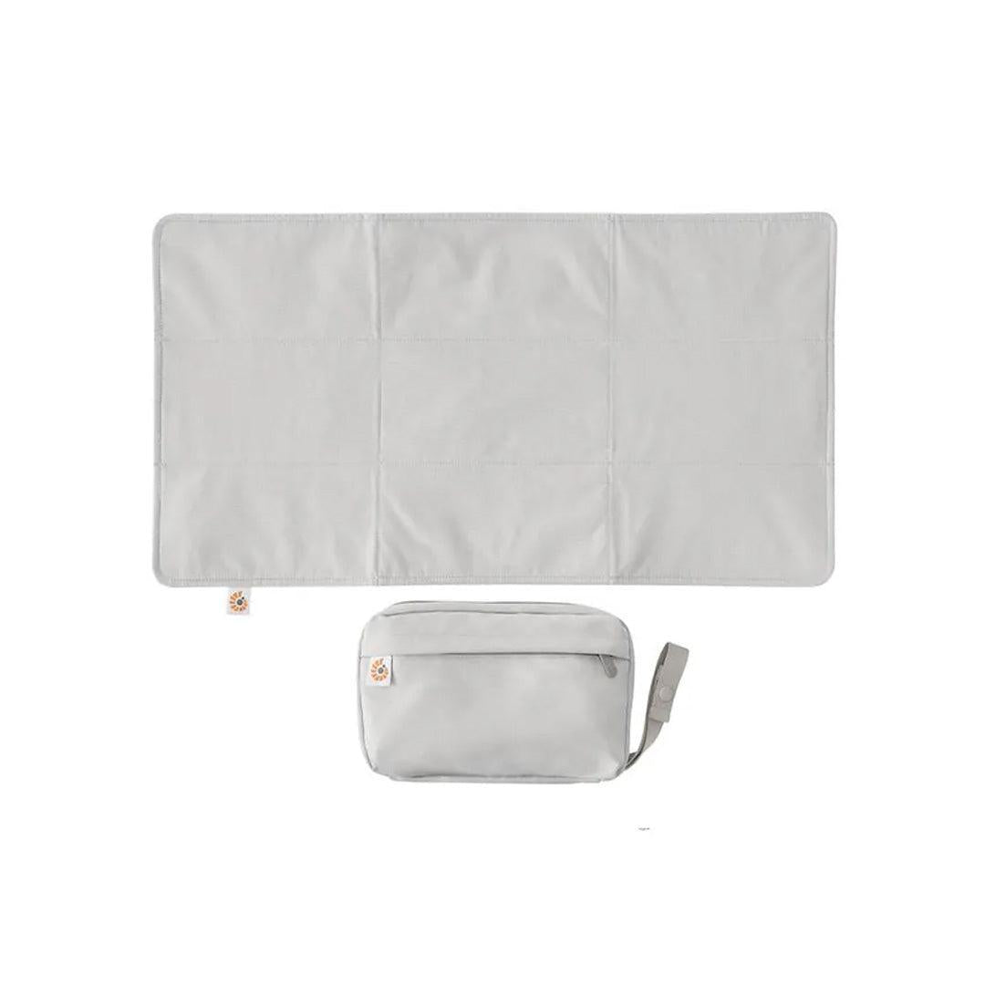 Ergobaby Portable Changing Pad - Grey-Travel Changing Mats-Grey-One Size | Natural Baby Shower