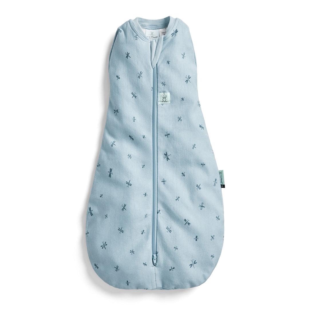 ergoPouch Organic All Year Cocoon Swaddle Sleeping Bag - 1 Tog - Dragonfly-Sleeping Bags- | Natural Baby Shower