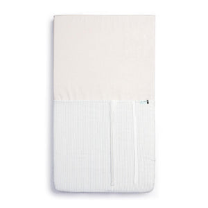 ergoPouch Organic Crib Mild / All Year 0.2 / 1.0 TOG HugMe Blanket - Midnight Stripe-Blankets-Midnight Stripe-One Size | Natural Baby Shower