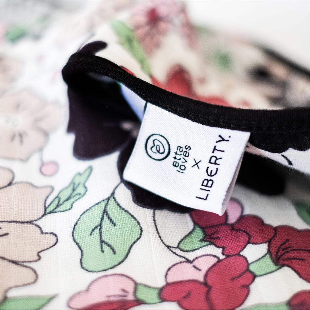 Etta Loves x LIBERTY Sensory Muslin Blanket - Multicoloured-Blankets-Multicoloured-80x80 | Natural Baby Shower