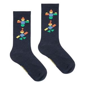 Bobo Choses - 3-Pack Happy Organic Cotton Socks Set | Pink
