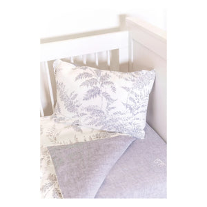 Tartine et Chocolat - Leaf Patterned Sheet | Navy Blue