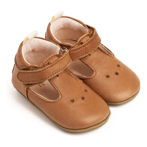Lazare - Striped Slippers César Etoiles | Camel Hair