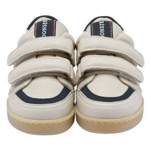Donsje - Ronan Double Striped Sneakers | White