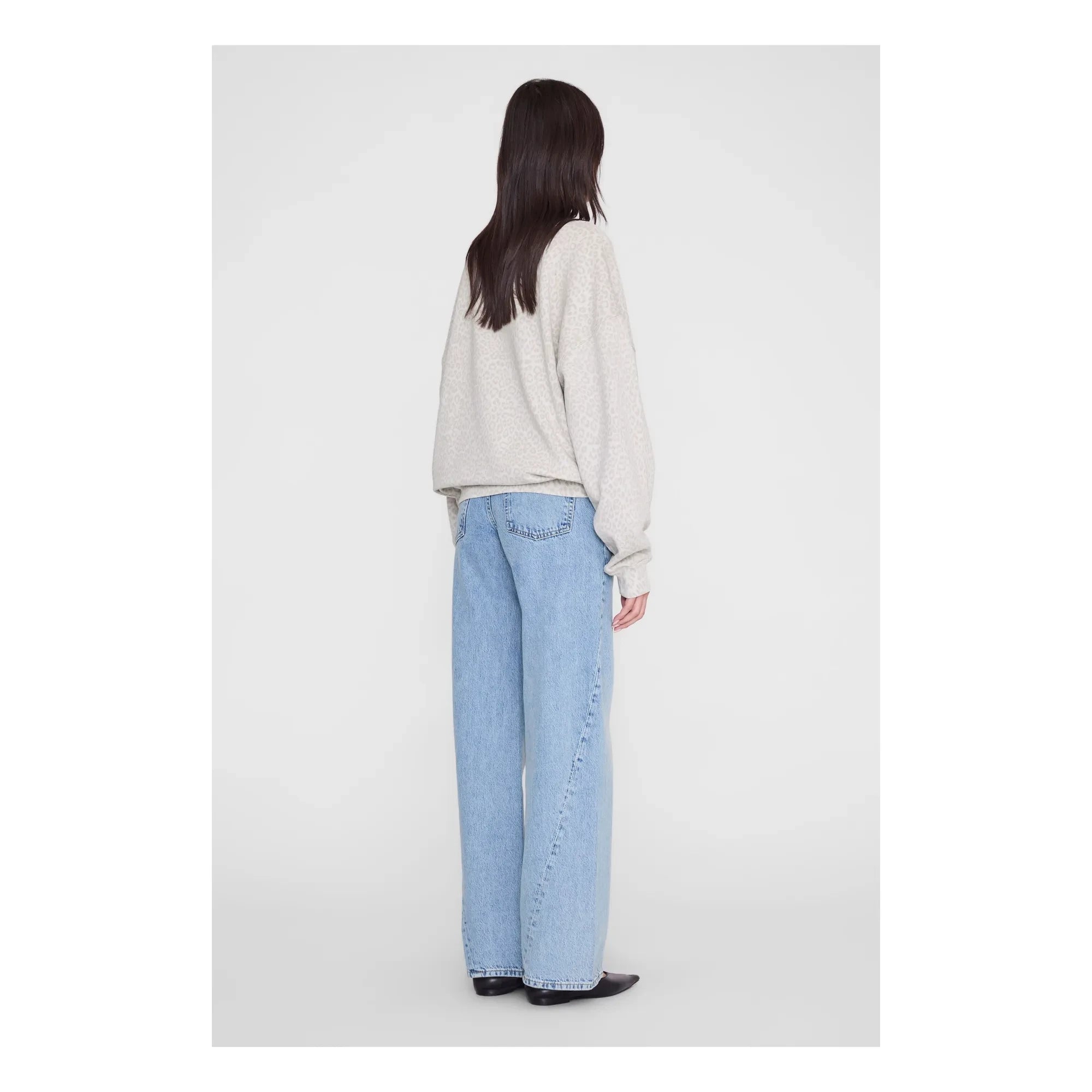 Anine Bing - Miles Sweatshirt | Gray Melange