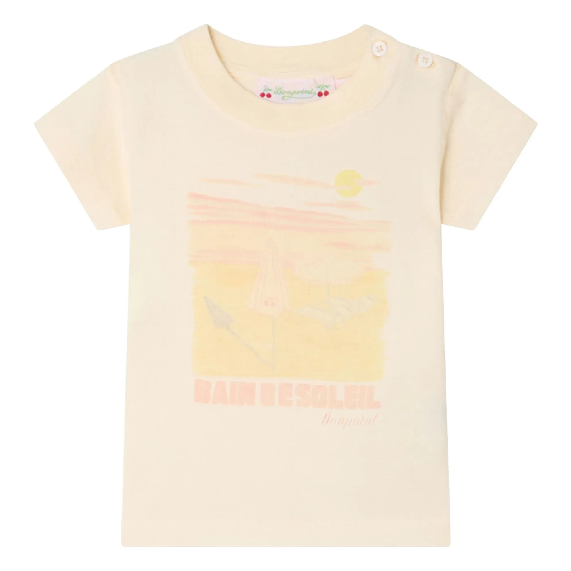 Bonpoint - House T-shirt Organic Cotton | Ecru