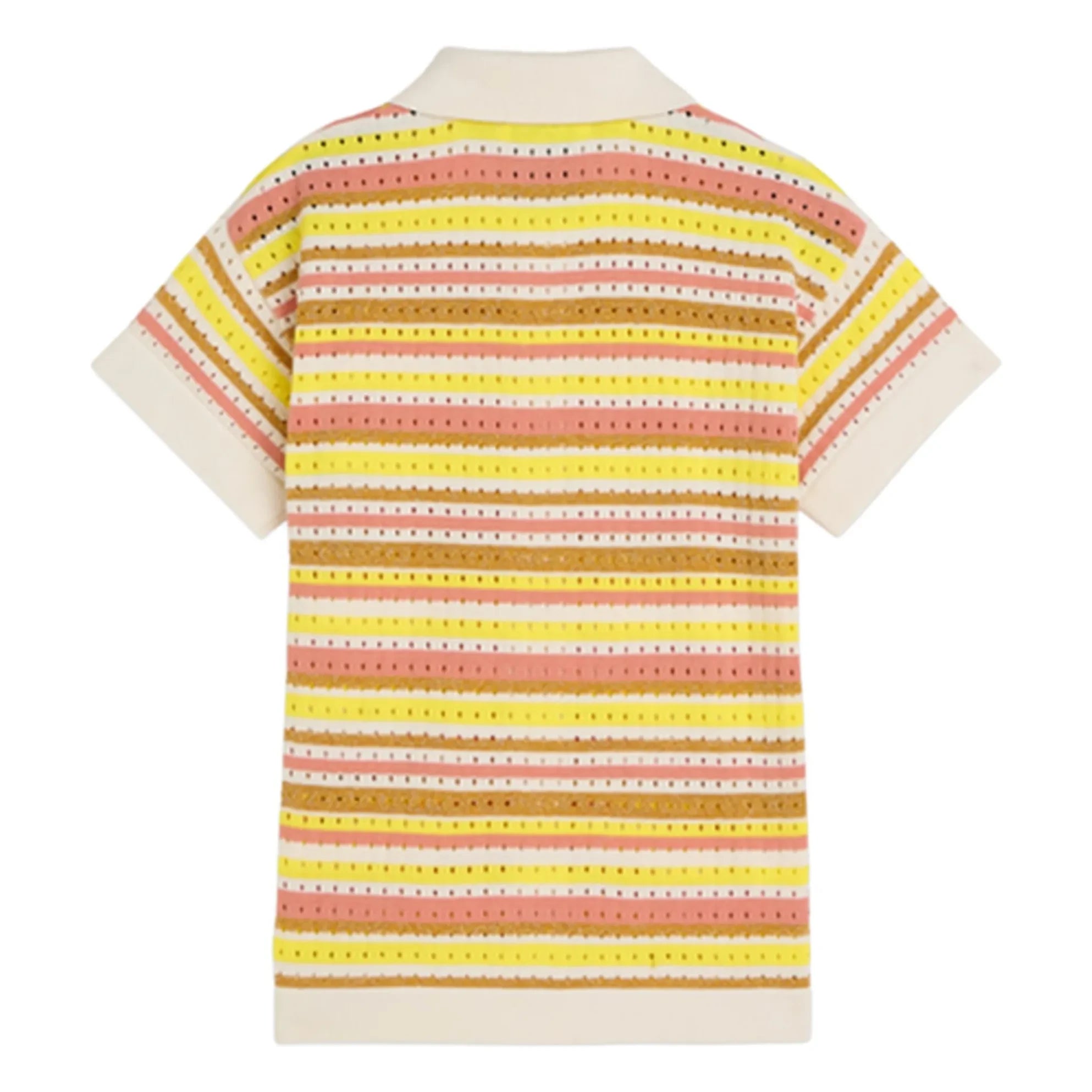 Scotch & Soda - Çizgili Lurex File Gömlek | Sarı