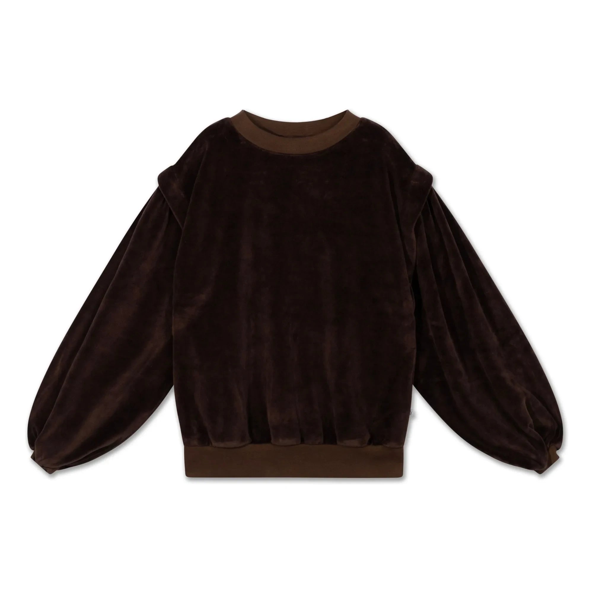 Repose AMS - Cute Organic Cotton Sweatshirt | Chocolate