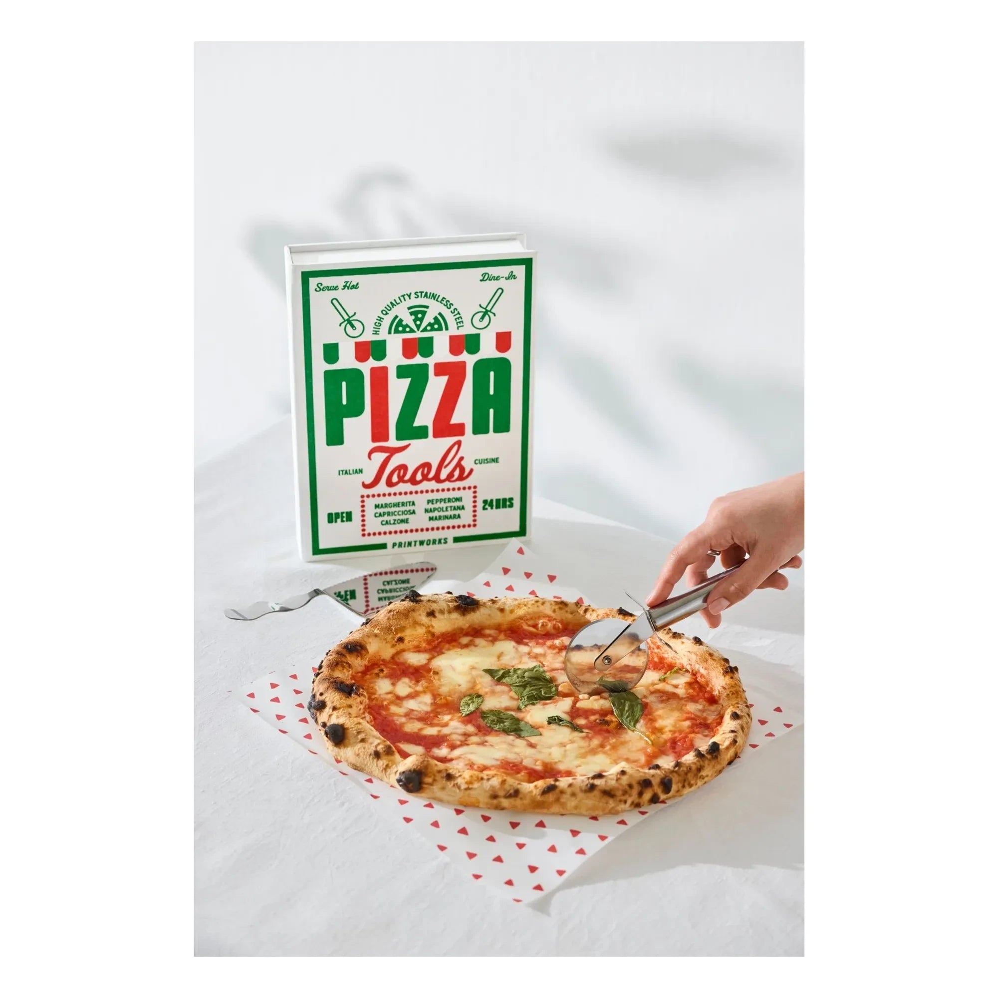 PrintWorks - Pizza Utensils Set