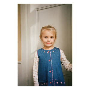 Flöss - Monique Denim Elbise | Mavi