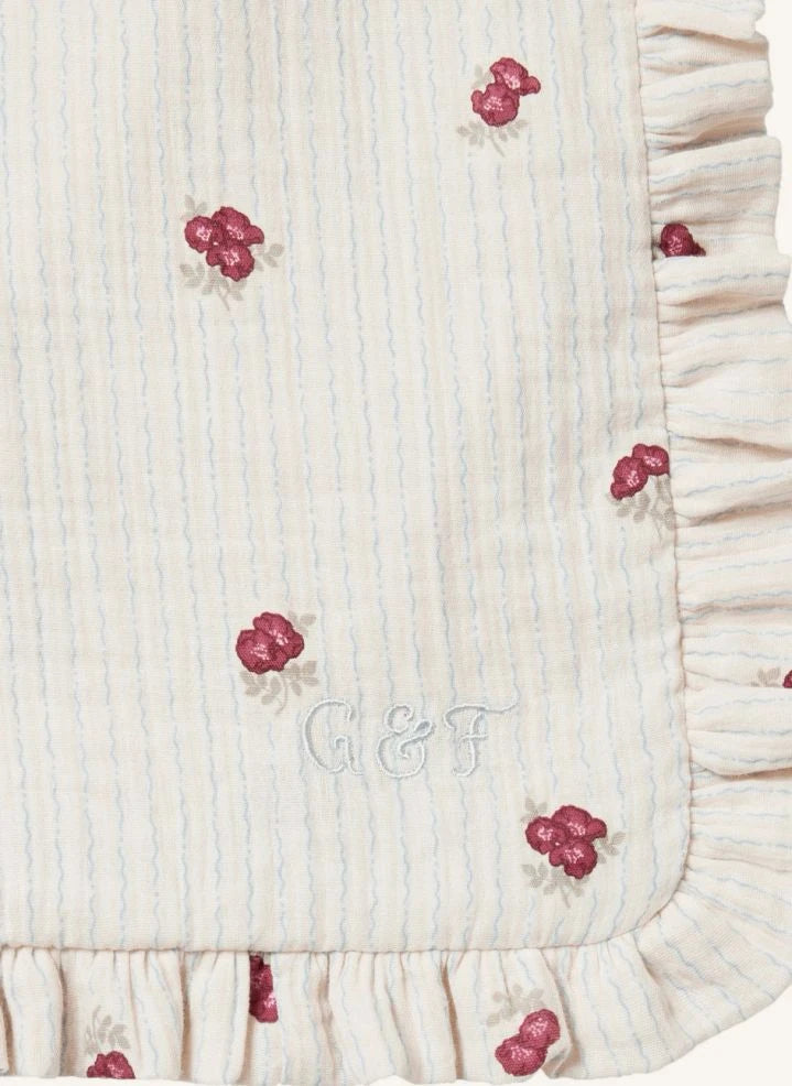 garbo&friends - Rosehip Ruffled Pillowcase