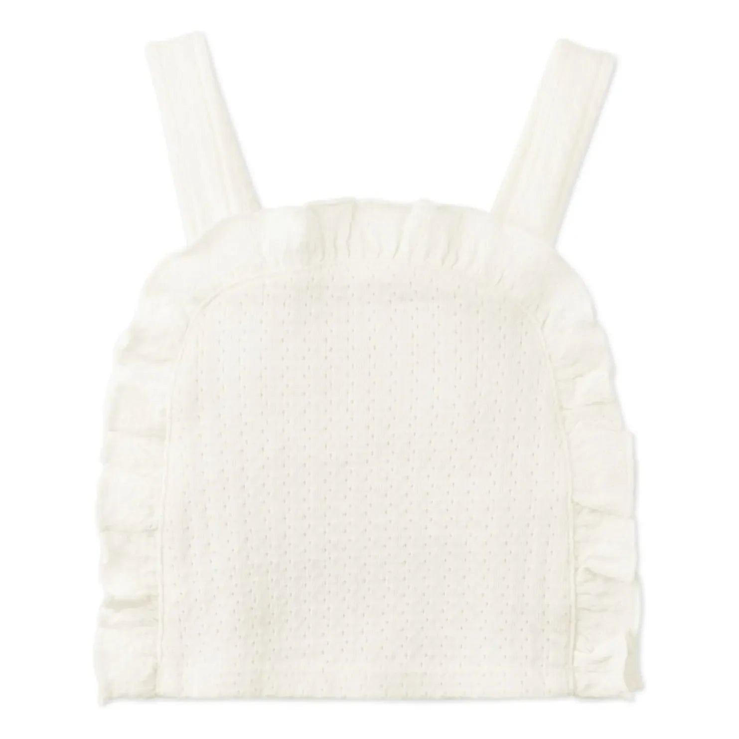 Gingersnaps - Erica ruffle top and shorts set | Ecru