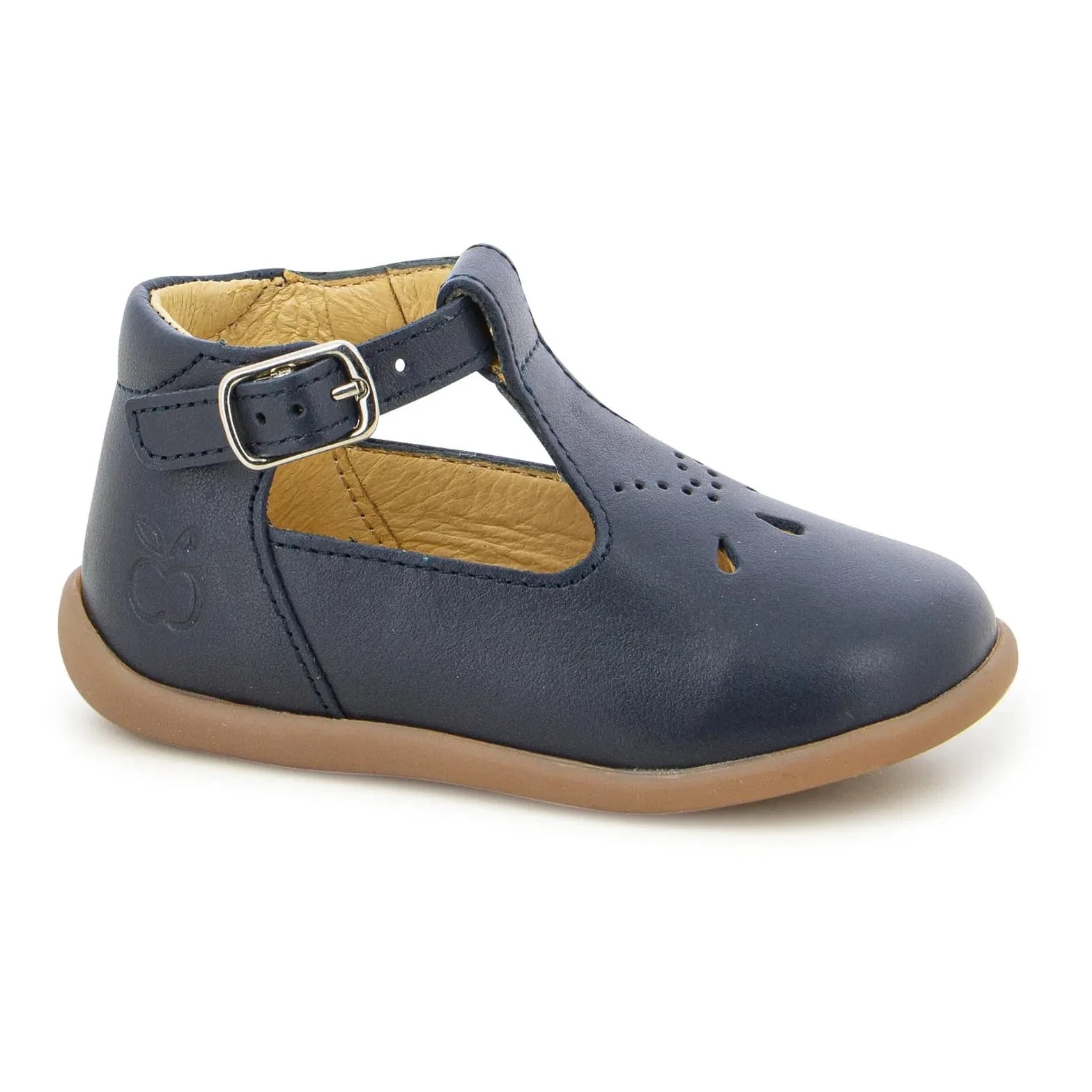 Pom d'Api - Standing Mary Jane Sandals | Navy Blue