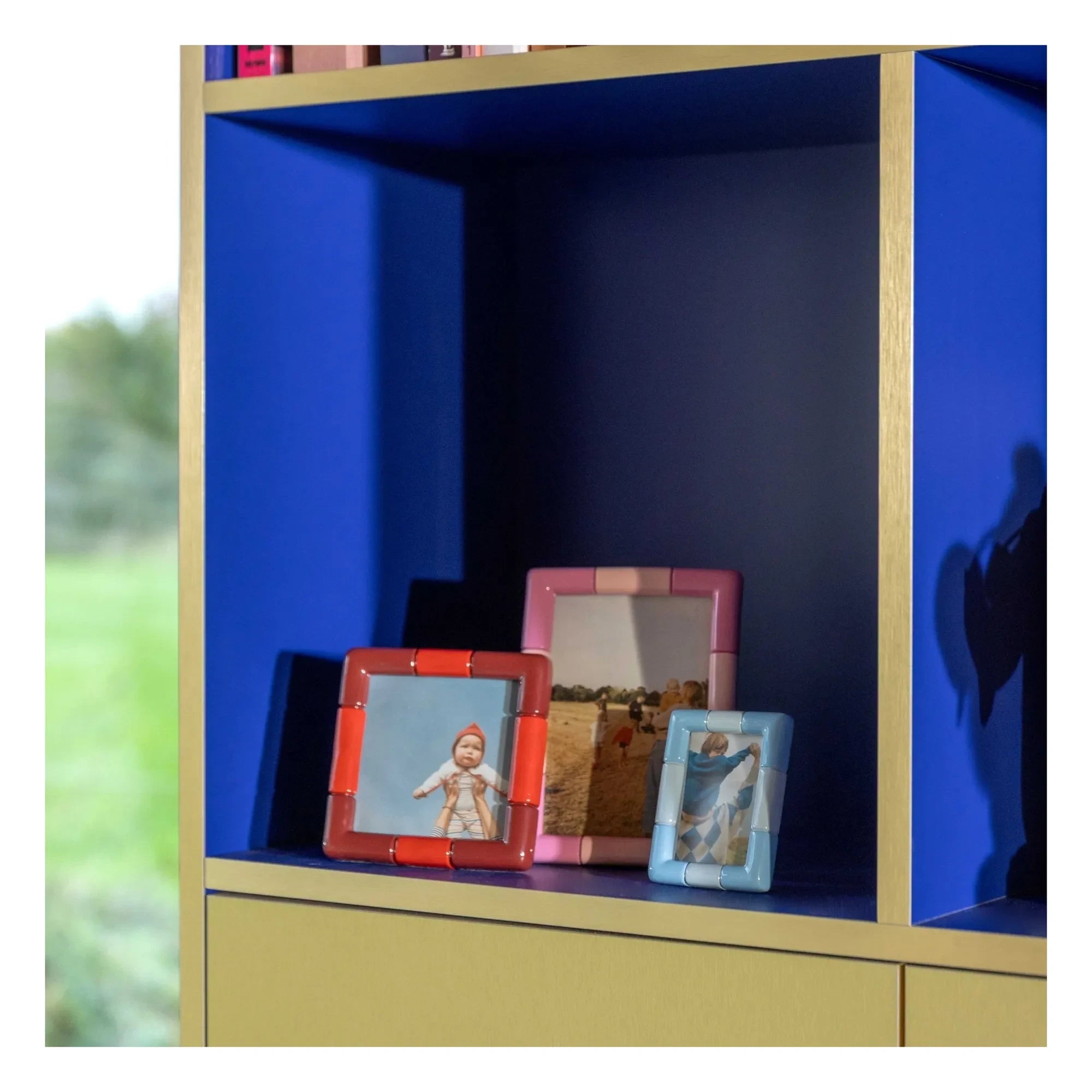 &Klevering - Rift Photo Frame | Ice Blue