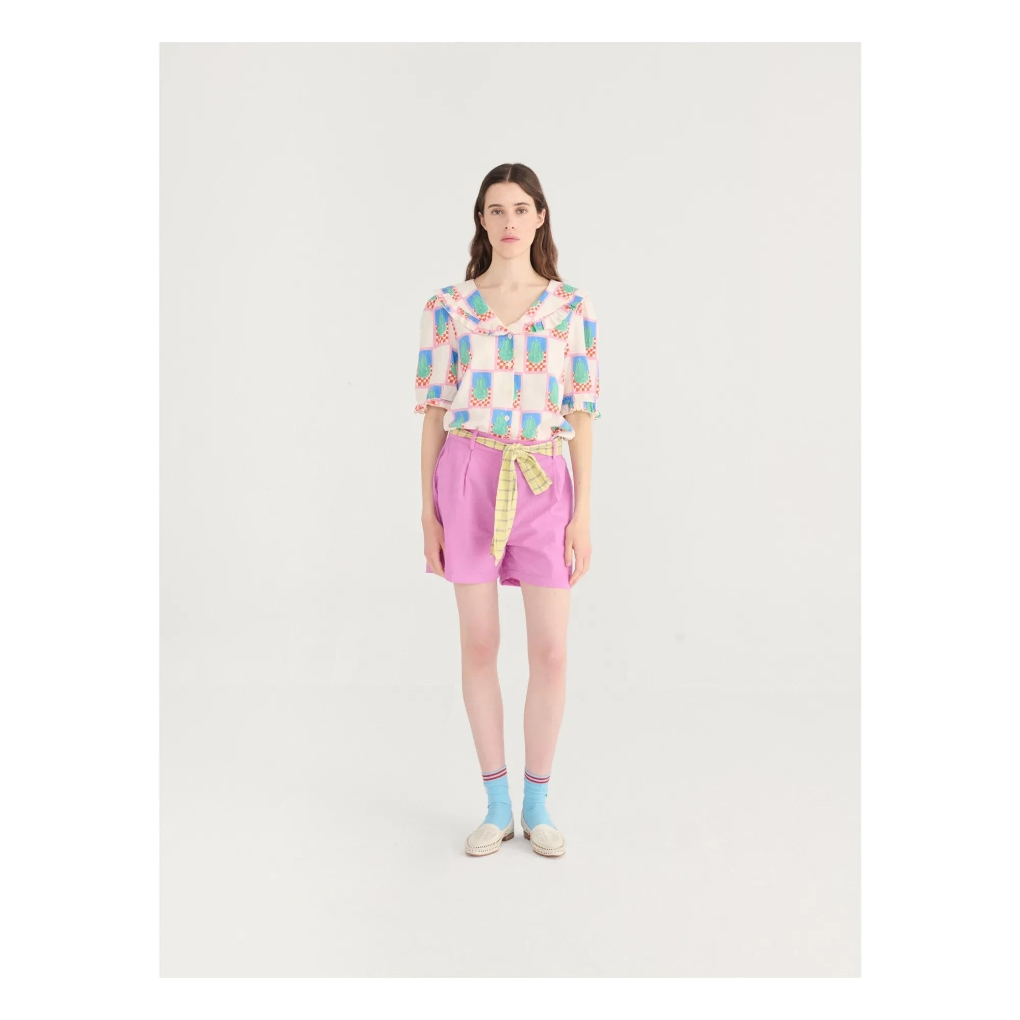 Bobo Choses - Pearl Cotton Shirt | Cream