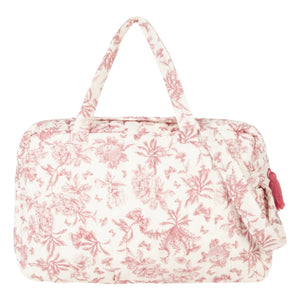Tartine et Chocolat - Toile de Jouy Changing Bag and Mat | Pink