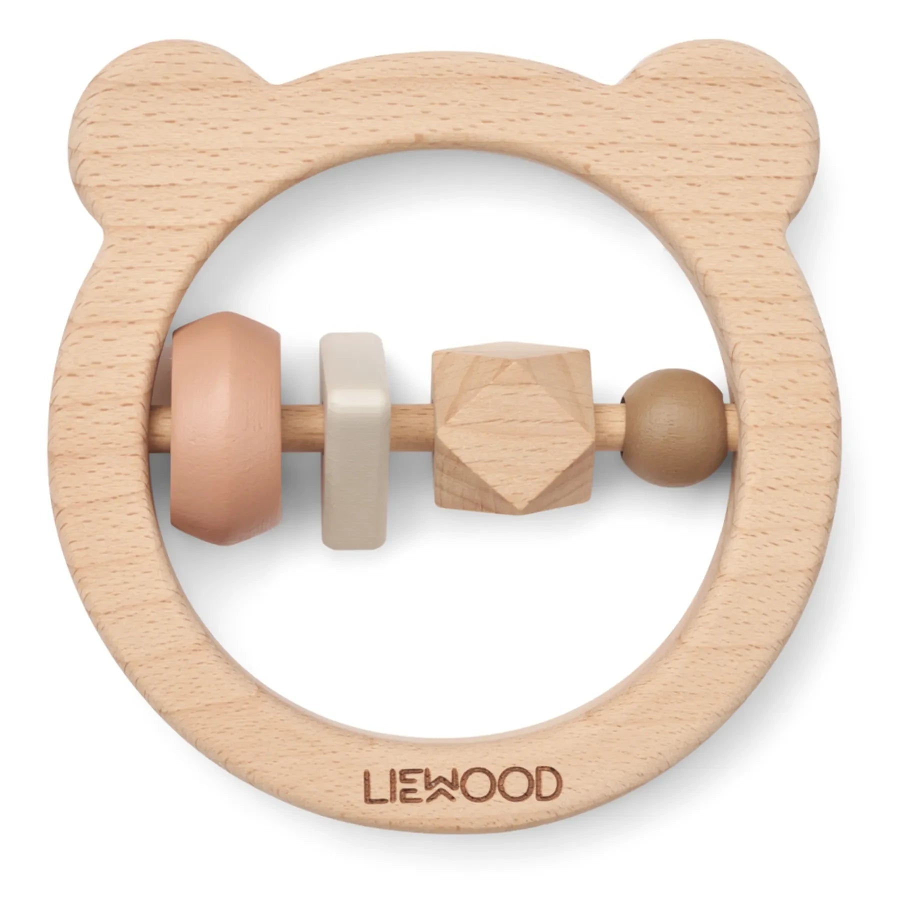 Liewood - Avada Teething Ring | Oat Mix