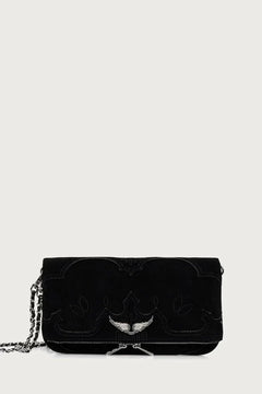 Kadın süet crossbody çanta