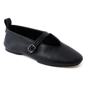 Soeur - Madeline Leather Ballerinas | Black