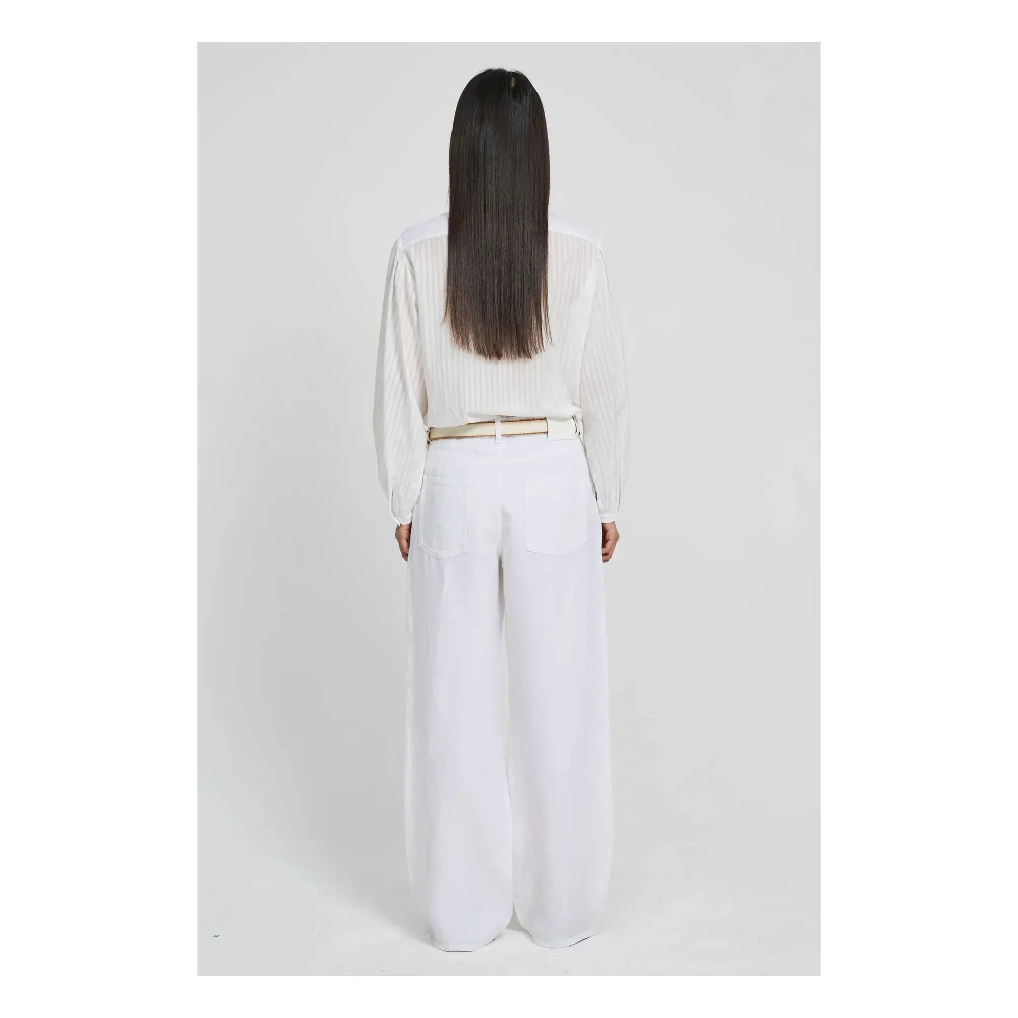 Laurence Bras - Fava Cotton Blouse | White