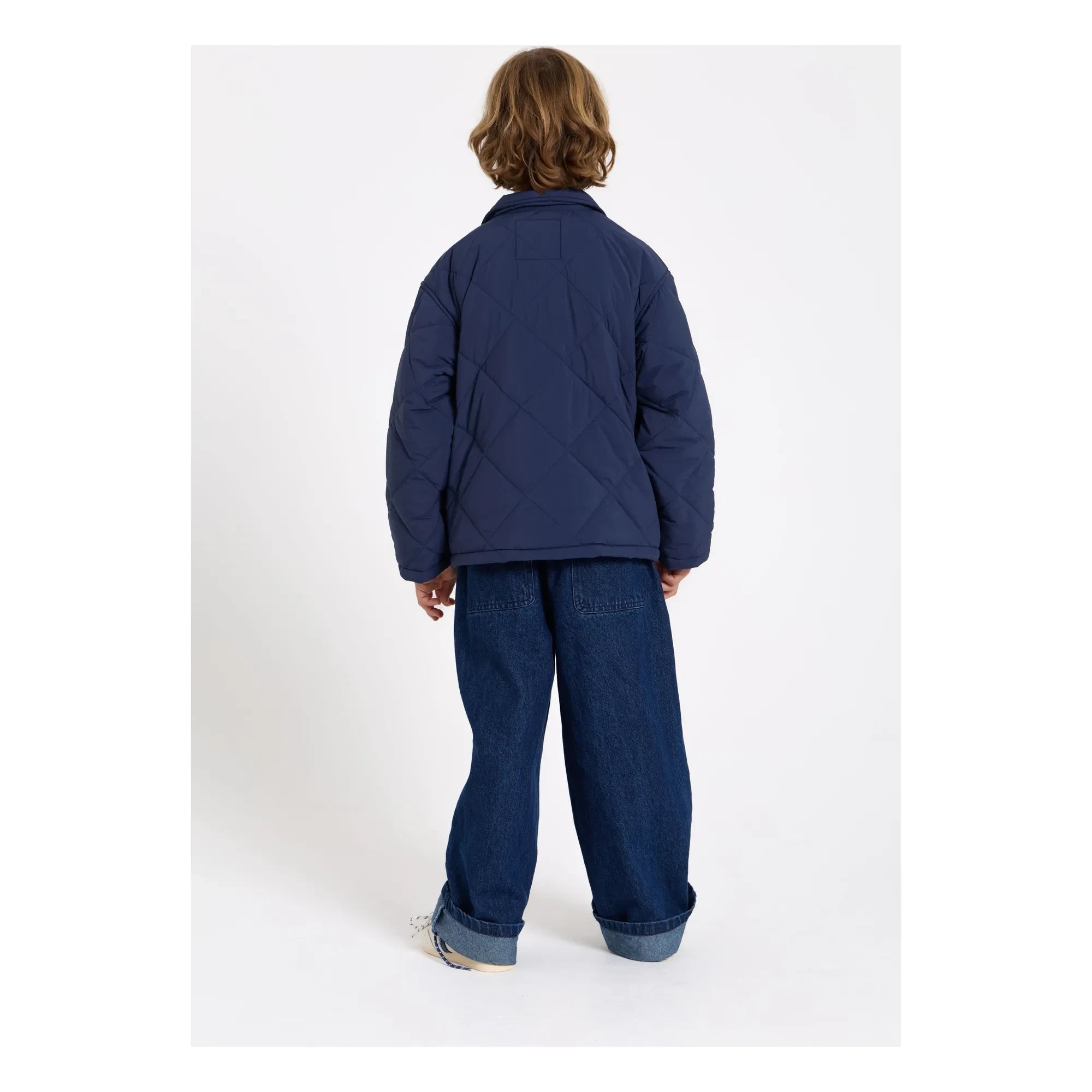 Smallable Kid - Sonny Quilted Jacket | Navy Blue