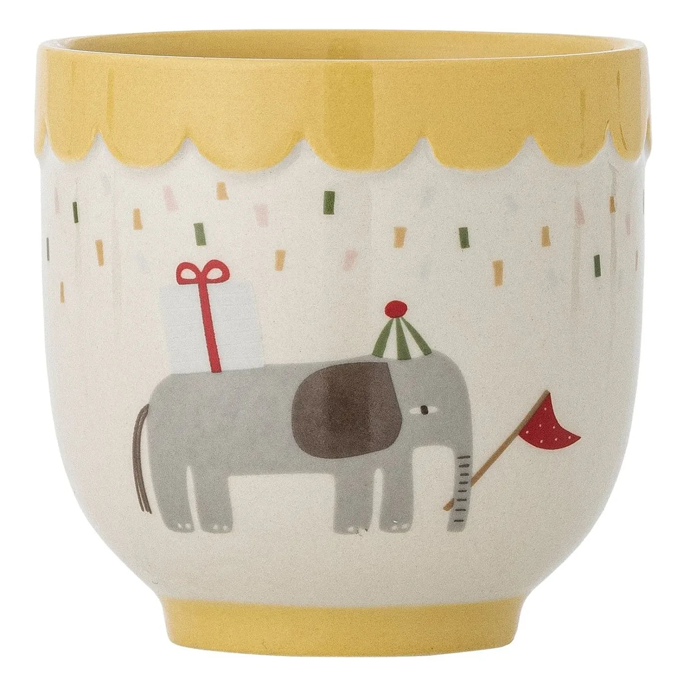 Bloomingville Mini - Celebrate Glass Cup | Yellow