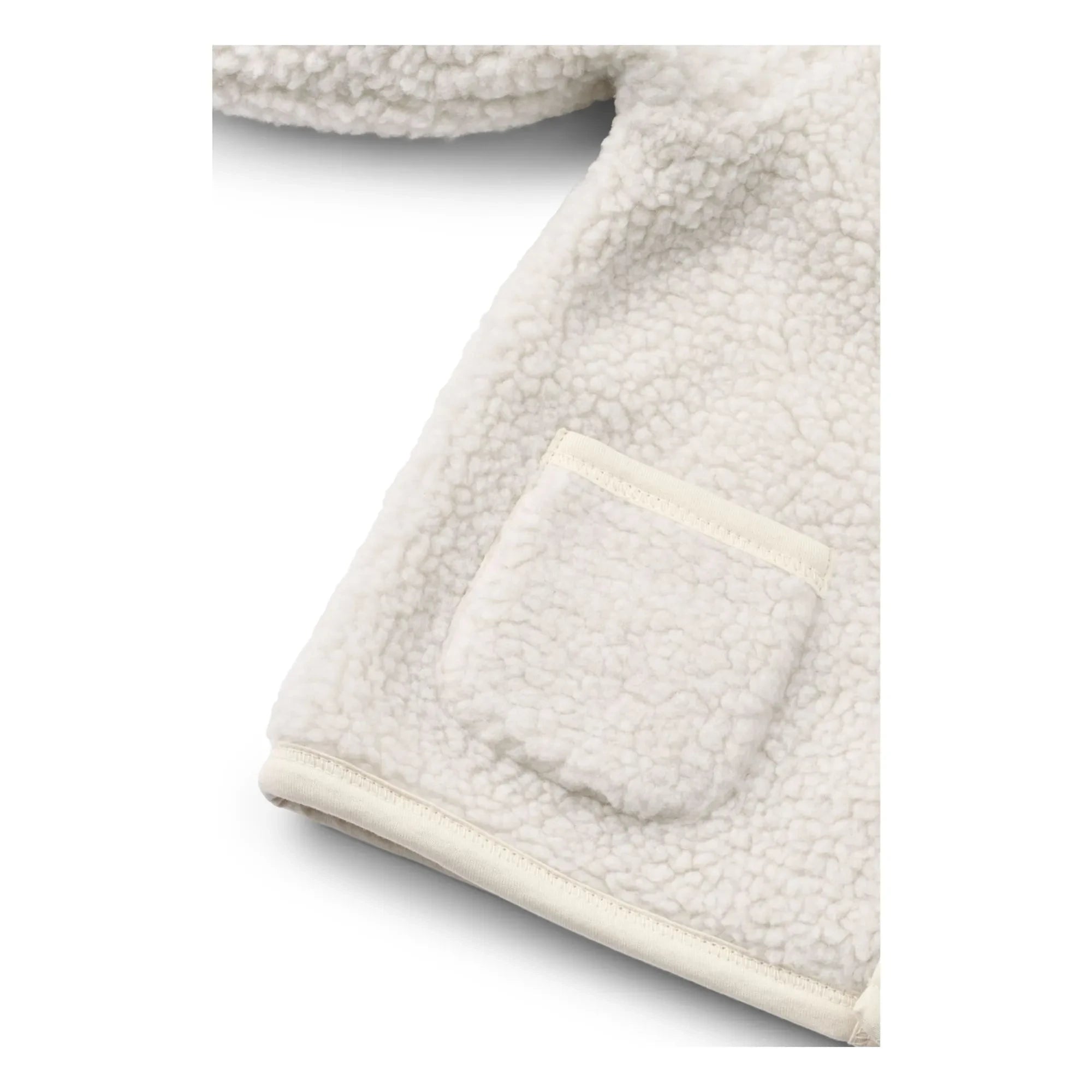 Liewood - Baylor Geri Recycled Fiber Sherpa Jacket | Ecru