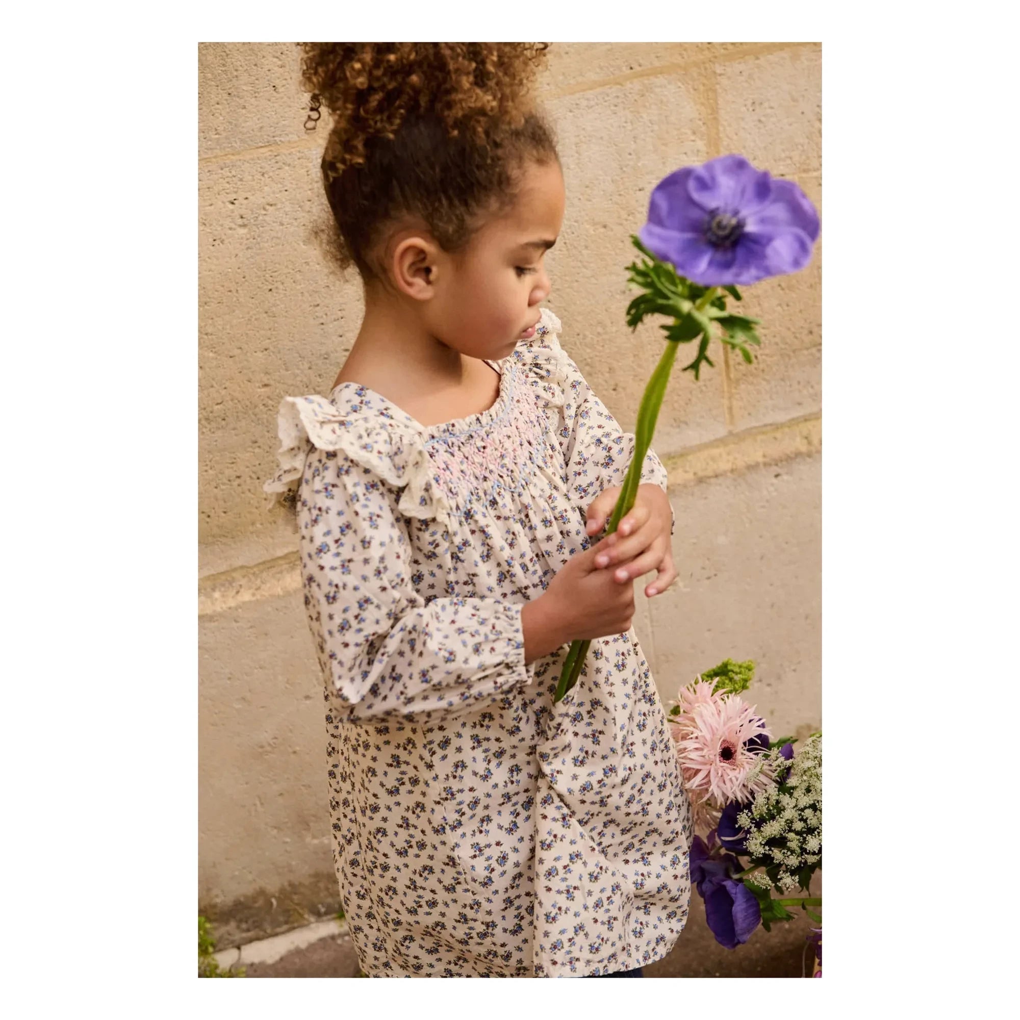 Louise Misha - Martina Organic Cotton Dress | Cream