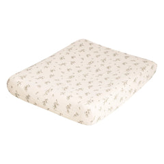 garbo&friends - Bluebell Cotton Muslin Changing Pad Cover | Cream