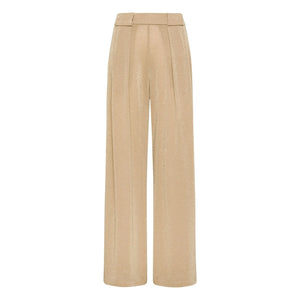 Momoni - Aspen Metallic Pants | Gold