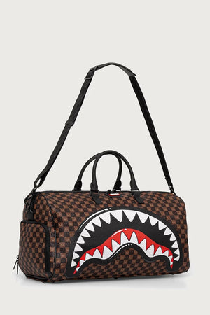 Sprayground - Brown Sharks Travel Bag in Paris 910D9306NSZ