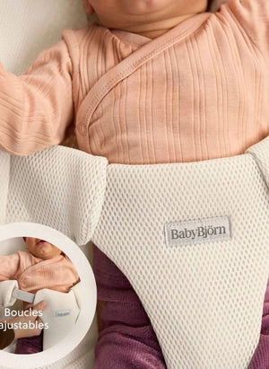 BabyBjörn - Begin Şezlong - Nefes Alabilen File Kumaş, Krem | Krem