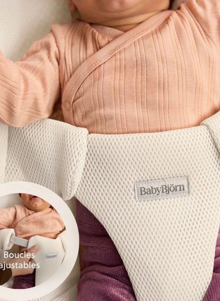 BabyBjörn - Begin Şezlong - Nefes Alabilen File Kumaş, Krem | Krem