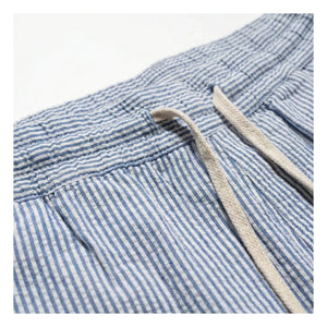 Smallable Kid - Striped Tom Shorts | Royal Blue