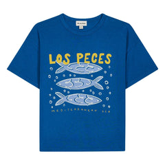 We Are Kids - Dylan Los Peces organic cotton T-shirt | Blue