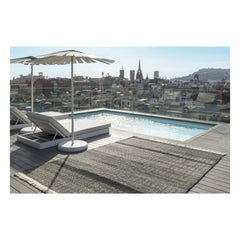 Nanimarquina - Tres Outdoor Rug, Elisa Padrón | Black