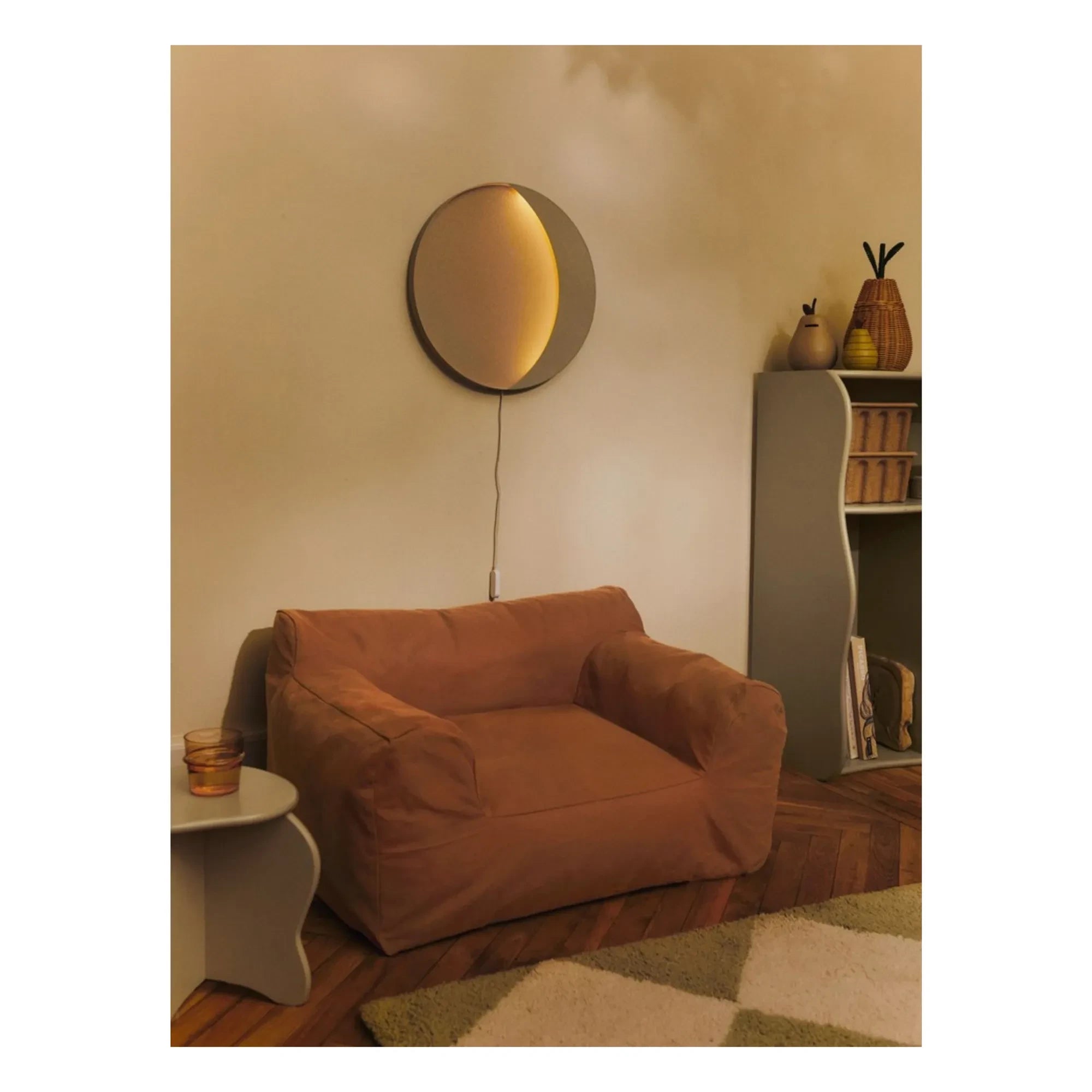 Ferm Living Kids - Billow Pouf | Mustard