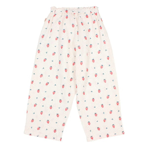 Búho - Strawberry Organic Cotton Pants | Cream