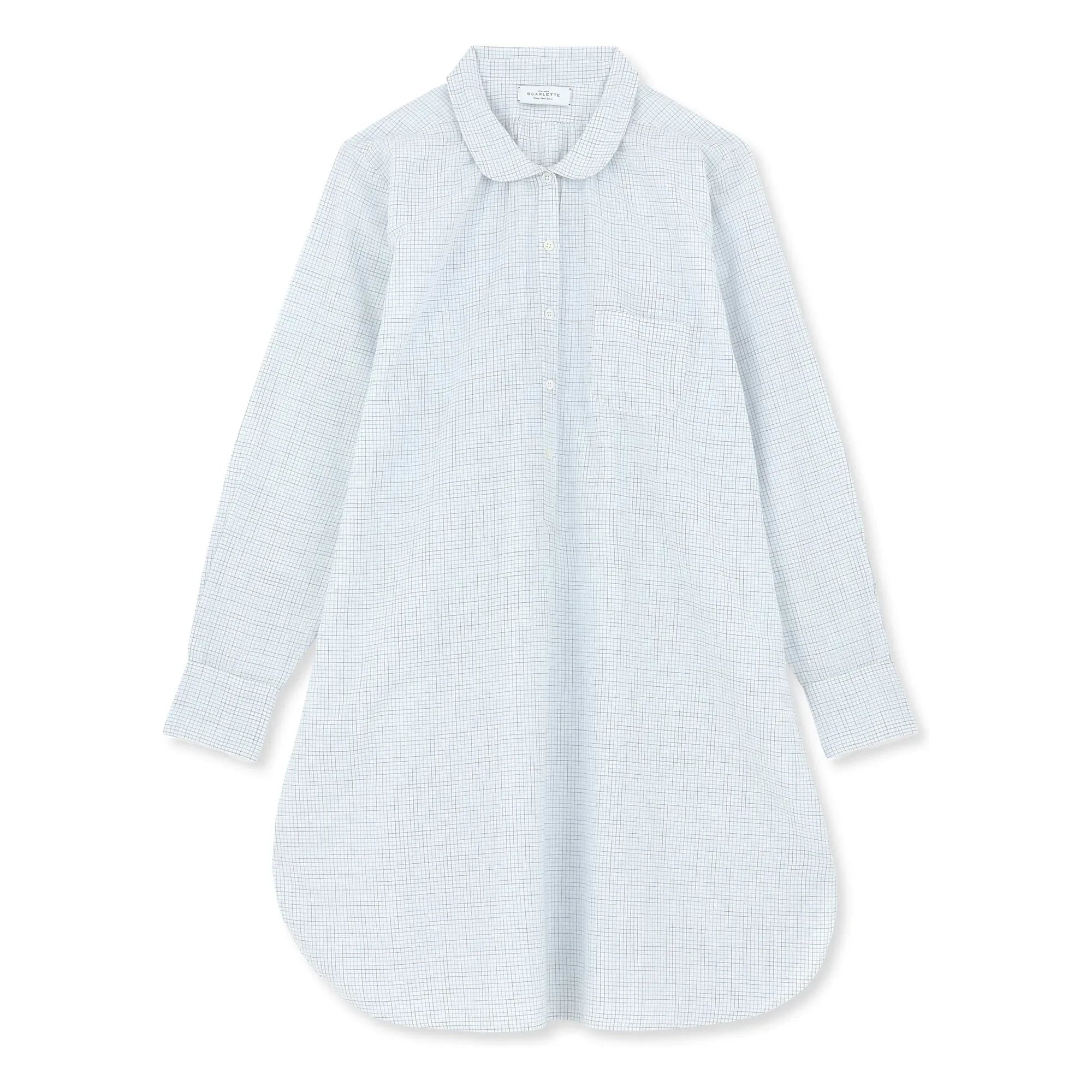 Scarlette Ateliers - Paul Nightgown | Gray Blue