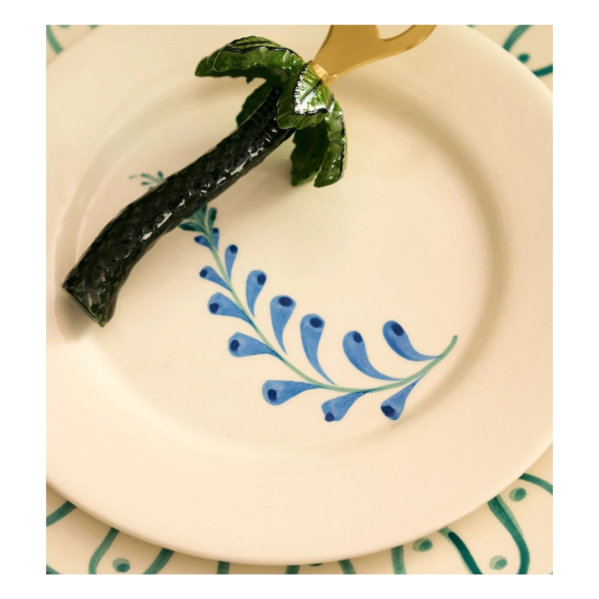 Anna + Nina - Indigo Plate | Blue