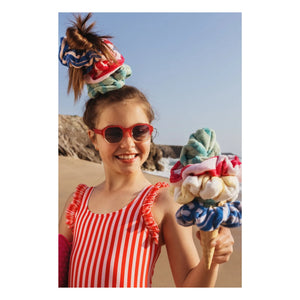 Jera Mini - Chouchou Striped Sponge | Pale Pink