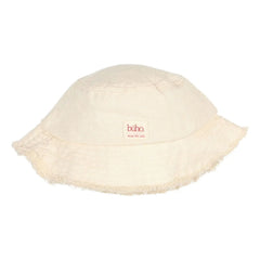 Búho - Bob Denim Effiloché Lyocell | Whitewashed White
