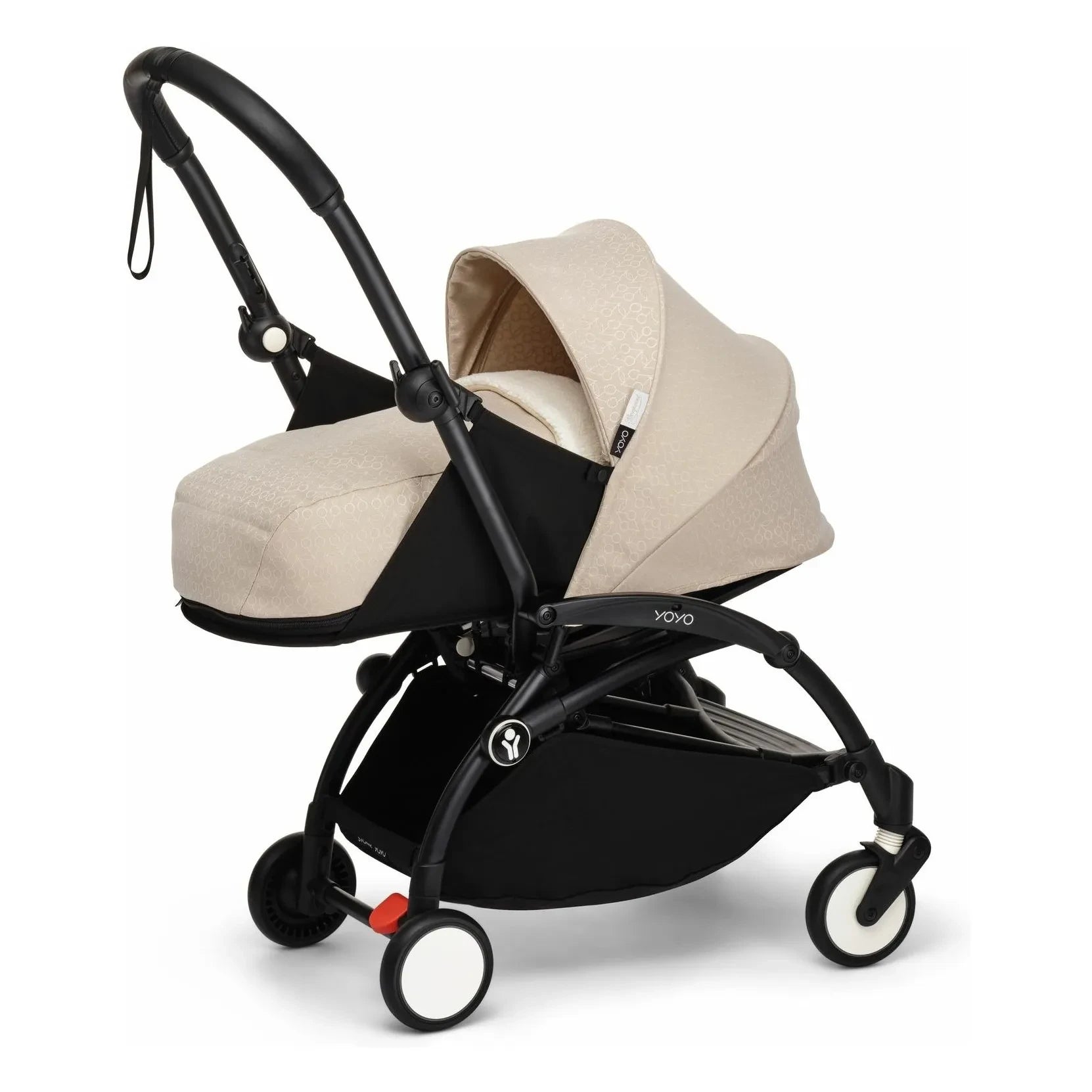 Stokke® - YOYO³ Bonpoint komple bebek arabası 0+ ve 6+ Siyah çerçeve | Bej
